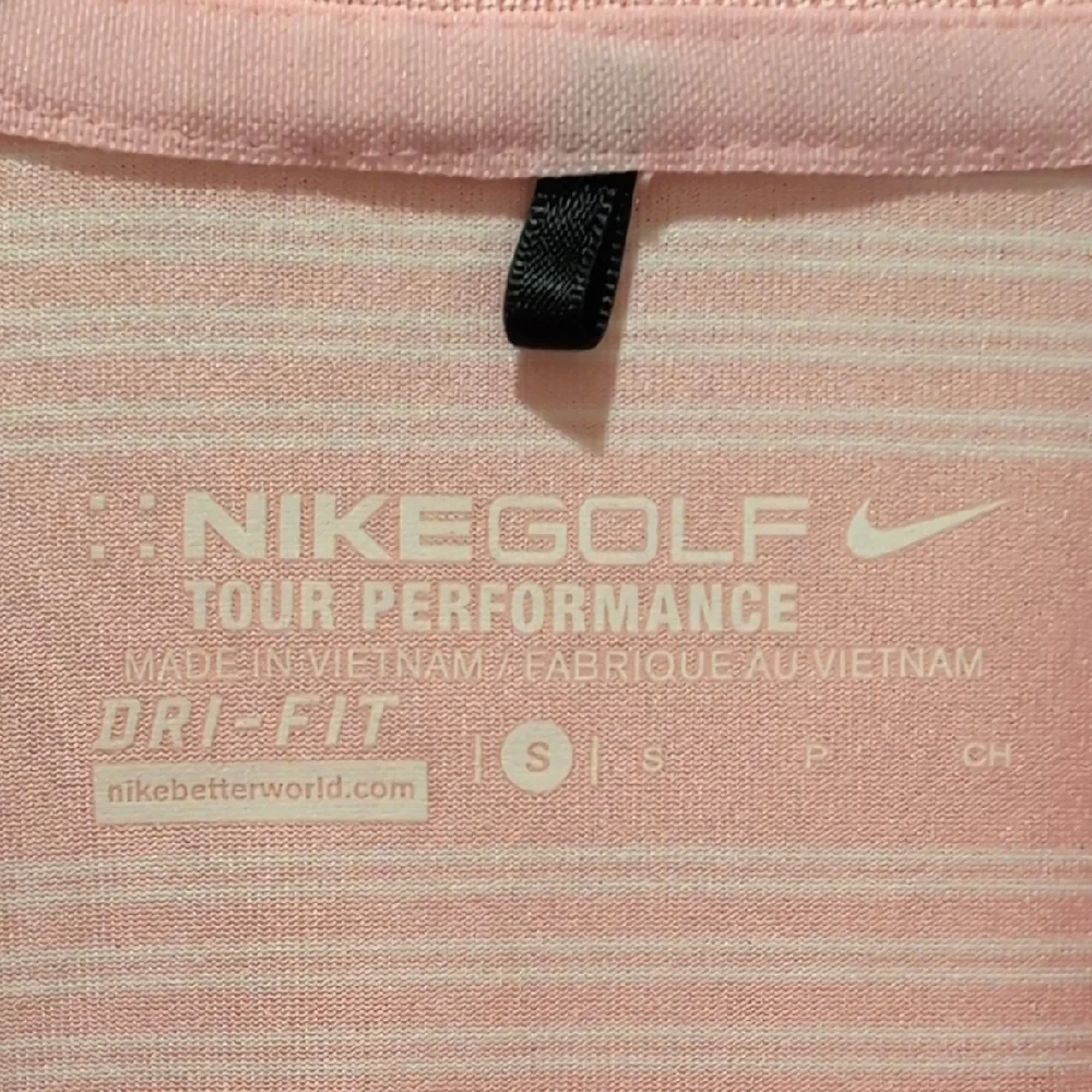 Nike Pink Golf Polo Shirt Size S - Picture 2 of 4